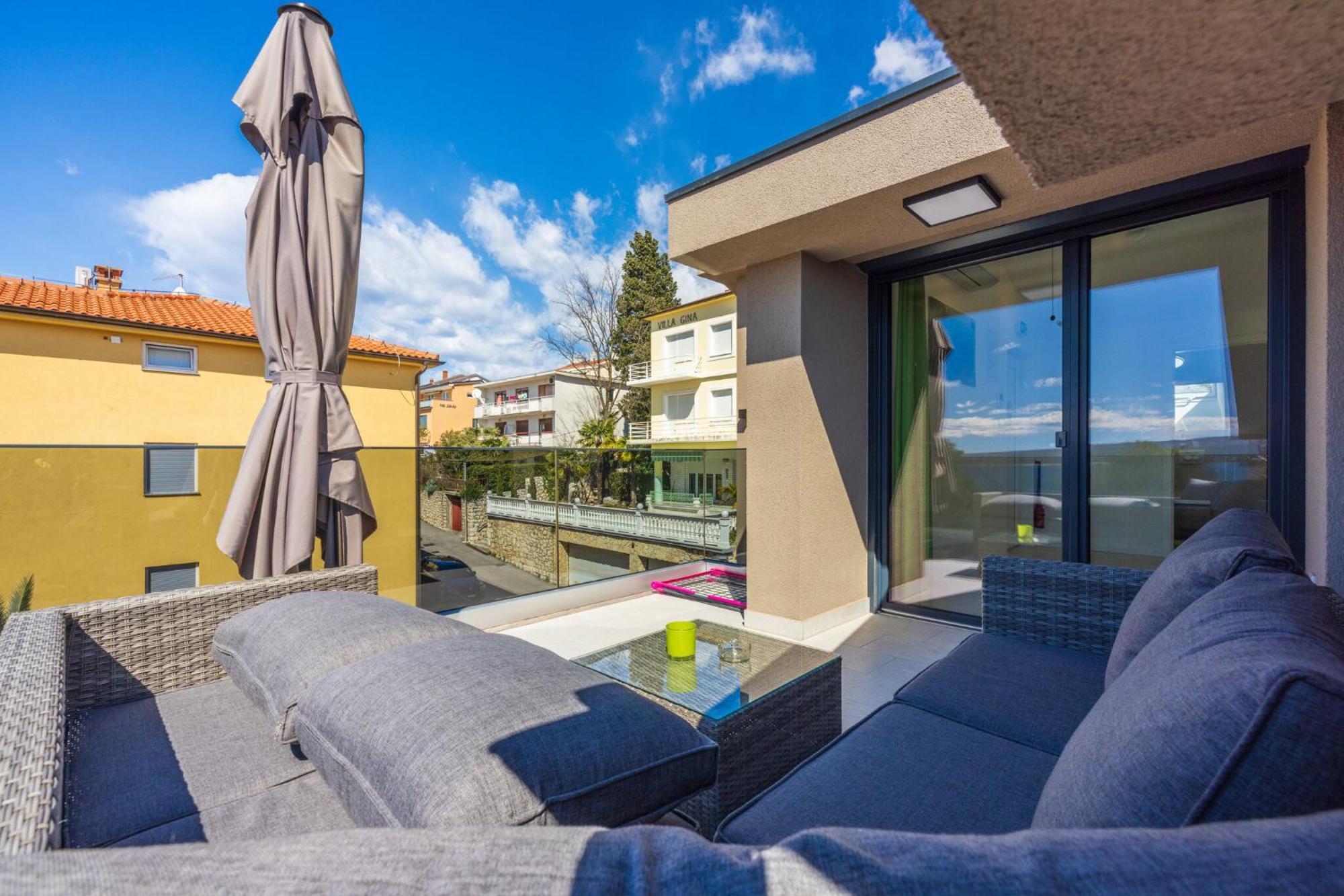 Villa Vadaga Crikvenica Exterior foto